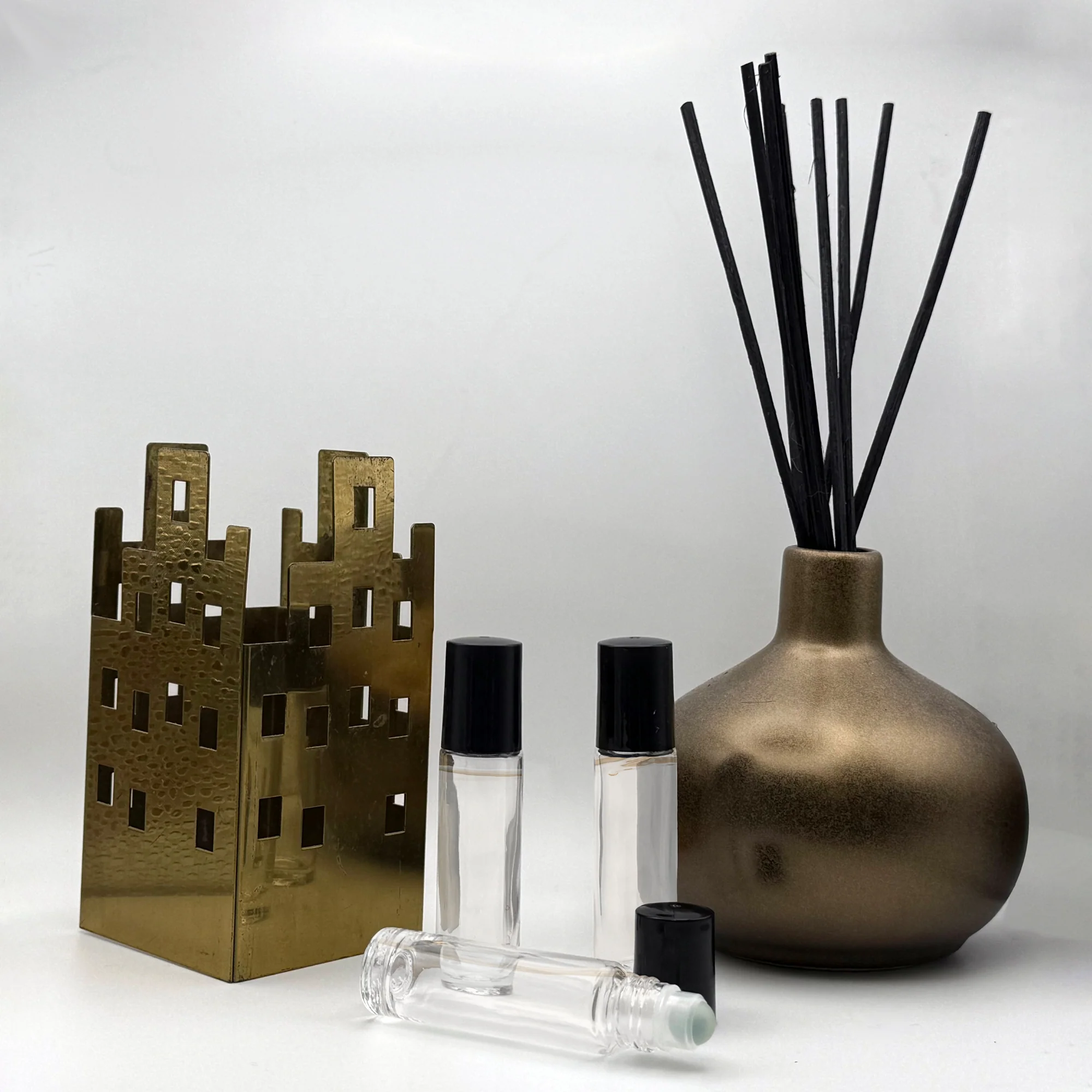 Refillable 10ML Glass Roll on bottle| Plastic Roller Ball 6 ct. - Image 5