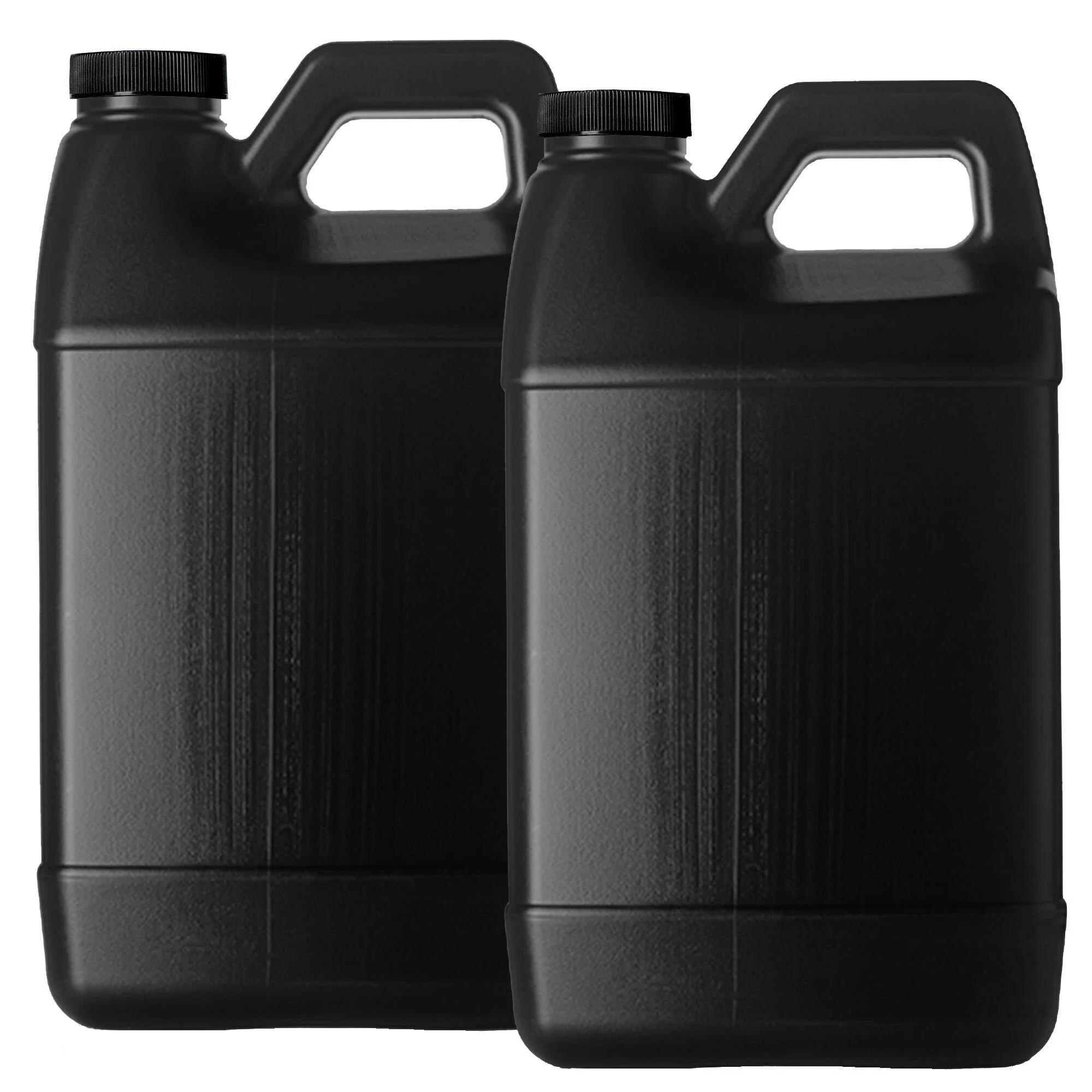 F-Style 38/400 Black 1 Gallon Bottle HDPE Jug w/ Child Proof Cap (128oz) - Image 3