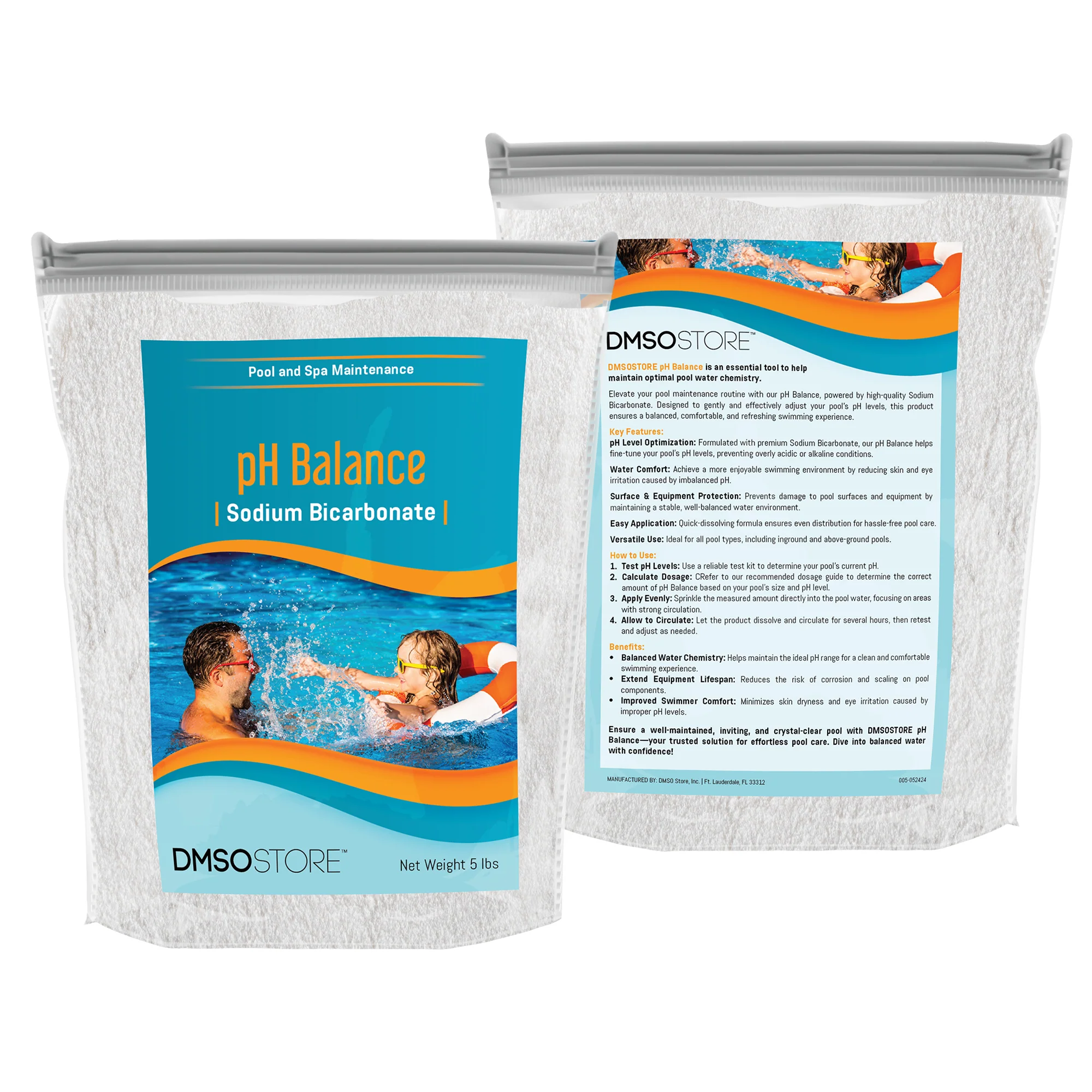 5 lb Pool pH Balance Sodium Bicarbonate - Image 4